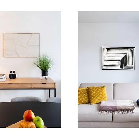 Apartment Stylish Duplex For 8 In